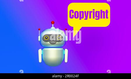 ai copyright Foto Stock