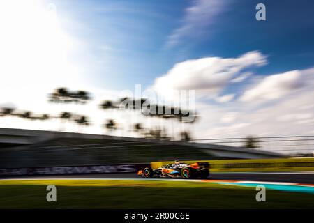 04 NORRIS Lando (gbr), McLaren F1 Team MCL60, azione durante il Gran Premio di Formula 1 Crypto.com Miami 2023, 5th° round del Campionato del mondo di Formula uno 2023 dal 05 al 07 maggio 2023 sull'autodromo Internazionale di Miami, a Miami Gardens, Florida, Stati Uniti d'America - Foto Antonin Vincent/DPPI Credit: DPPI Media/Alamy Live News Foto Stock