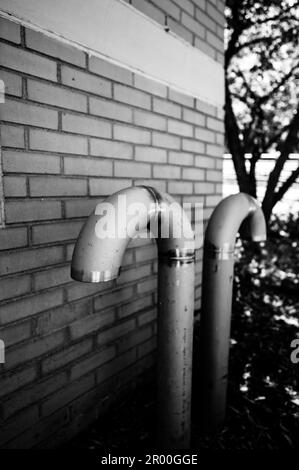 Struttura sotterranea tubo di ventilazione tombola a forma di canna da zucchero. Foto Stock