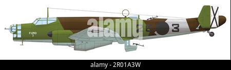 Junkers Ju 86D (26○3) della VB/88 della Legion Condor, 1937 Foto Stock