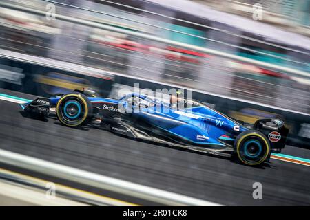 Miami, Stato di Vereinigte. 05th maggio, 2023. 05/05/2023, Miami International Autodrome, Miami, FORMULA 1 CRYPTO.COM MIAMI GRAND PRIX, nella foto Logan Sargeant (USA), Williams Racing Credit: dpa/Alamy Live News Foto Stock