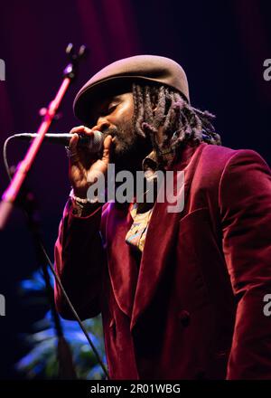 Londra, Regno Unito, 05th maggio 2023. Hak Baker si esibisce alla Royal Albert Hall come supporto per Peter Doherty, Londra. Cristina Massei/Alamy Live News Foto Stock