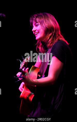 Milano Italia 2008-10-21 : Anais Mitchell concerto dal vivo al club Rolling Stone Foto Stock