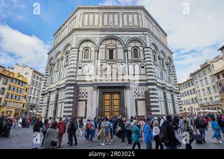 Cattedrale di Santa Maria del Fiore a Firenze, Firenze, Toscana, Italia, Europa. 2023 Foto Stock