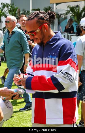 Miami, Stati Uniti. 06th maggio, 2023. Lewis Hamilton (GBR) Mercedes AMG F1. 06.05.2023. Campionato del mondo Formula 1, Rd 5, Miami Grand Prix, Miami, Florida, USA, giornata delle qualifiche. Il credito fotografico dovrebbe essere: XPB/Alamy Live News. Foto Stock