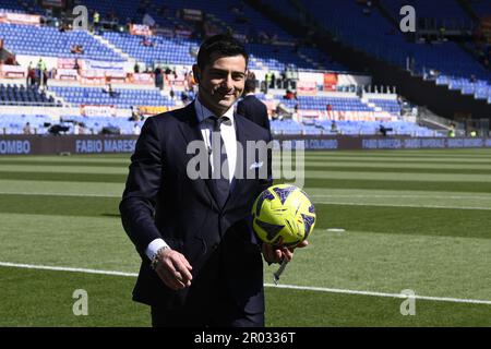 Roma, Italia. 06th maggio, 2023. Arbitro Fabio Maresca durante il 17th° giorno del Campionato di Serie A tra A.S. Roma Donne e A.C. Milano allo stadio tre Fontane il 19th marzo 2022 a Roma. Credit: Live Media Publishing Group/Alamy Live News Foto Stock