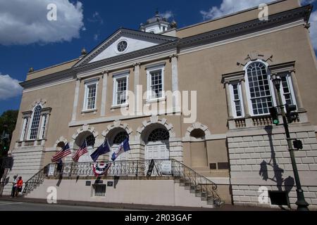 Old Exchange and Provost Dungeon, Charleston, SC, è stato costruito nel 1767-1771 Foto Stock