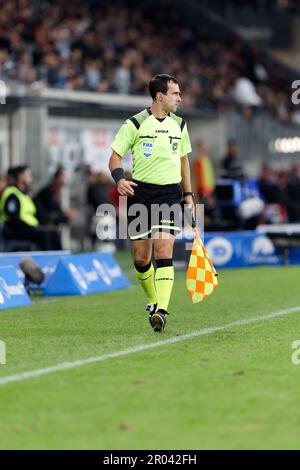 Sydney, Australia. 06th maggio, 2023. Anton Shchetinin in azione durante la finale di eliminazione partita tra i Wanderers e Sydney FC al CommBank Stadium il 6 maggio 2023 a Sydney, Australia Credit: IOIO IMAGES/Alamy Live News Foto Stock