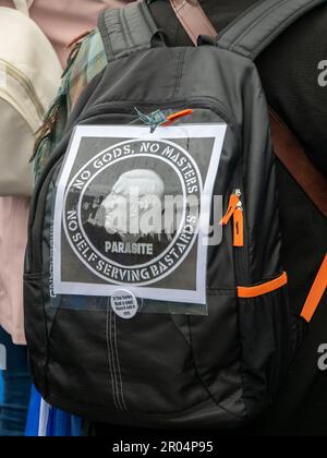 Glasgow, Scozia, Regno Unito. 6th maggio 2023: Una marcia pro-indipendenza a Glasgow. Foto Stock