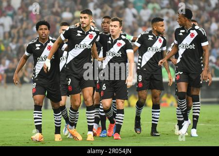 Rio de Janeiro, Brasile. 06th maggio, 2023. Foto durante Fluminense x Vasco tenutasi presso lo Stadio Maracanã per il 4th° round del Campionato brasiliano 2023, questo sabato sera (6), a Rio de Janeiro, RJ. Credit: Celso Pupo/FotoArena/Alamy Live News Foto Stock