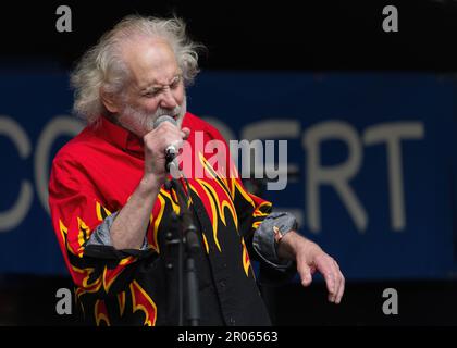 Pete Brown - musicista leggendario, poeta, Foto Stock