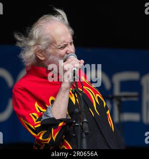 Pete Brown - musicista leggendario, poeta, Foto Stock