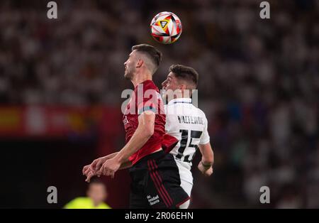 Sevilla, Spagna. 06th maggio, 2023. 6th maggio 2023; Estadio de la Cartuja Stadium, Siviglia, Spagna, Coppa del Rey, Real Madrid vs Osasuna; Valverde 900/Cordon Press Credit: CORDON PRESS/Alamy Live News Foto Stock