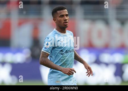 Milano, Italia, 6th maggio 2023. Marcos Antonio della SS Lazio durante la Serie A match a Giuseppe Meazza, Milano. L'immagine di credito dovrebbe essere: Jonathan Moskrop / Sportimage Foto Stock