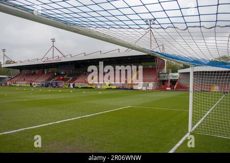 Crawley, Regno Unito. 7th maggio, 2023. La scena è in vista della partita della Barclays Womens Super League tra Brighton e West Ham al Broadfield Stadium di Crawley. (Tom Phillips/SPP) credito: SPP Sport Press Photo. /Alamy Live News Foto Stock