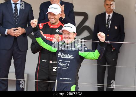 MONACO, 06 MAGGIO: Nick Cassidy,2023 Monaco e-Prix - formule e, Race Day il 06 maggio 2023 a Monaco, Persona: Nick Cassidy Foto Stock