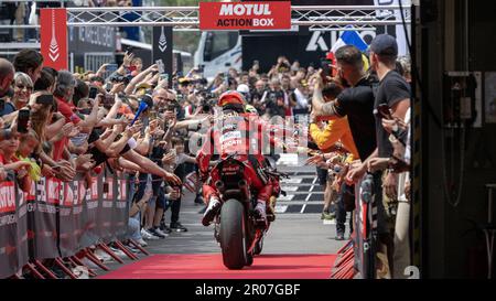 Barcellona, Spagna. 07th maggio, 2023. race2, World Superbike - SBK a Barcellona, Spagna, Maggio 07 2023 Credit: Independent Photo Agency/Alamy Live News Foto Stock