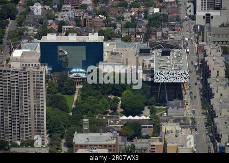 Galleria d'Arte di Ontario, Dundas Street, Toronto, Ontario, Canada Foto Stock