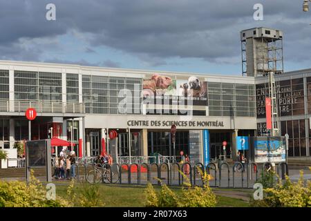 Museo della Scienza, Montreal Science Centre, King Edward Pier, Montreal, Quebec, Canada Foto Stock