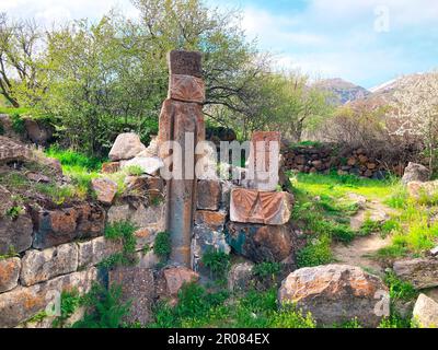 Monastero di Arates, villaggio di Arates della provincia di Vayots Dzor Foto Stock