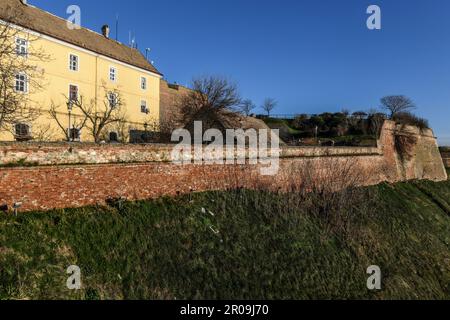 Novi Sad: Fortezza di Petrovaradin. Serbia Foto Stock