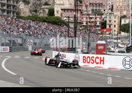 Monaco, Monaco. 08th maggio, 2023. MONACO, Monte-Carlo 06. Maggio 2023; #9, Mitch EVANS (NZL) - Jaguar TCS Racing, Jaguar i-Type 6, FIA Formula e nel Principato di Monaco, Monaco e-prix, corse elettriche sul circuito di Monaco su 6. Maggio 2023, immagine a pagamento - Foto Credit: © Thierry CARPICO/ ATP images (CARPICO Thierry /ATP/SPP) Credit: SPP Sport Press Photo. /Alamy Live News Foto Stock