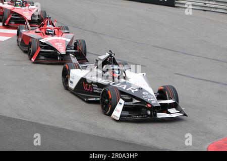 Monaco, Monaco. 08th maggio, 2023. MONACO, Monte-Carlo 06. Maggio 2023; #9, Mitch EVANS (NZL) - Jaguar TCS Racing, Jaguar i-Type 6, FIA Formula e nel Principato di Monaco, Monaco e-prix, corse elettriche sul circuito di Monaco su 6. Maggio 2023, immagine a pagamento - Foto Credit: © Thierry CARPICO/ ATP images (CARPICO Thierry /ATP/SPP) Credit: SPP Sport Press Photo. /Alamy Live News Foto Stock