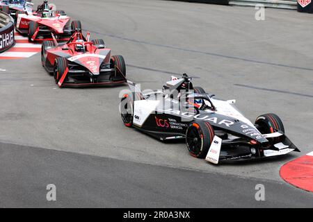 Monaco, Monaco. 08th maggio, 2023. MONACO, Monte-Carlo 06. Maggio 2023; #9, Mitch EVANS (NZL) - Jaguar TCS Racing, Jaguar i-Type 6, FIA Formula e nel Principato di Monaco, Monaco e-prix, corse elettriche sul circuito di Monaco su 6. Maggio 2023, immagine a pagamento - Foto Credit: © Thierry CARPICO/ ATP images (CARPICO Thierry /ATP/SPP) Credit: SPP Sport Press Photo. /Alamy Live News Foto Stock