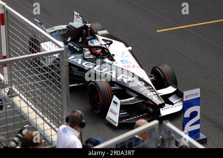 Monaco, Monaco. 08th maggio, 2023. MONACO, Monte-Carlo 06. Maggio 2023; #9, Mitch EVANS (NZL) - Jaguar TCS Racing, Jaguar i-Type 6, FIA Formula e nel Principato di Monaco, Monaco e-prix, corse elettriche sul circuito di Monaco su 6. Maggio 2023, immagine a pagamento - Foto Credit: © Thierry CARPICO/ ATP images (CARPICO Thierry /ATP/SPP) Credit: SPP Sport Press Photo. /Alamy Live News Foto Stock