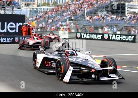 Monaco, Monaco. 08th maggio, 2023. MONACO, Monte-Carlo 06. Maggio 2023; #9, Mitch EVANS (NZL) - Jaguar TCS Racing, Jaguar i-Type 6, FIA Formula e nel Principato di Monaco, Monaco e-prix, corse elettriche sul circuito di Monaco su 6. Maggio 2023, immagine a pagamento - Foto Credit: © Thierry CARPICO/ ATP images (CARPICO Thierry /ATP/SPP) Credit: SPP Sport Press Photo. /Alamy Live News Foto Stock