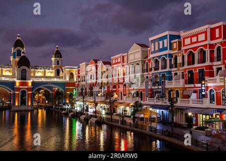 Parco di divertimenti Grand World, isola di Phu Quoc, Phu Quoc, Vietnam, Asia Foto Stock