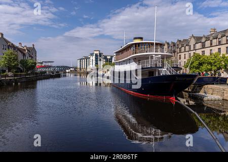 Una passeggiata intorno Leith Foto Stock