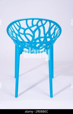 Foto di bellissimi modelli di sedie in plastica scattate dallo Studio Foto Stock