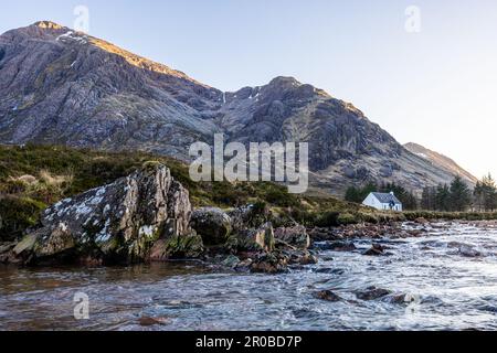 Immagine acquisita durante una sessione di Workshop privato gestita da Edinburgh Photography Workshop a Lagangarbh, A82, Highland, Scozia, Regno Unito Foto Stock