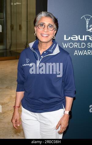Parigi, Francia. 08th maggio, 2023. Nawal al-Moutawakel partecipa al Laureus World Sports Awards al westin Hotel di Parigi, Francia, il 7 maggio 2023. Foto di Laurent ZabulonABACAPRESS.COM Credit: Abaca Press/Alamy Live News Foto Stock