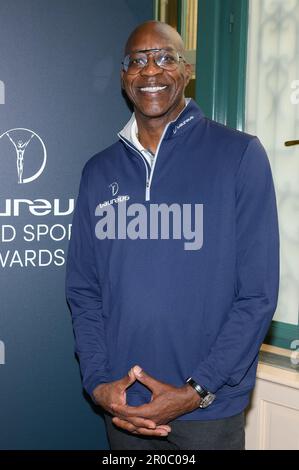 Parigi, Francia. 08th maggio, 2023. Edwing Moses partecipa ai Laureus World Sports Awards al Westin Hotel, a Parigi, in Francia, il 7 maggio 2023. Foto di Laurent ZabulonABACAPRESS.COM Credit: Abaca Press/Alamy Live News Foto Stock