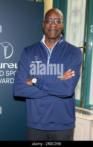 Parigi, Francia. 08th maggio, 2023. Edwing Moses partecipa ai Laureus World Sports Awards al Westin Hotel, a Parigi, in Francia, il 7 maggio 2023. Foto di Laurent ZabulonABACAPRESS.COM Credit: Abaca Press/Alamy Live News Foto Stock