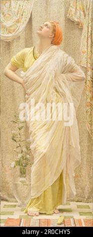 Uccelli (noti anche come Canarie). Artista: Albert Joseph Moore Foto Stock