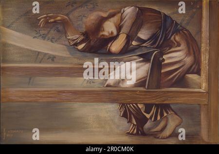 The Briar Rose Series - Studio per 'The Garden Court'. Sir Edward Burne-Jones Foto Stock