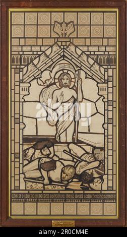 La Risurrezione,1861-2. Sir Edward Burne-Jones (d.1898) Foto Stock