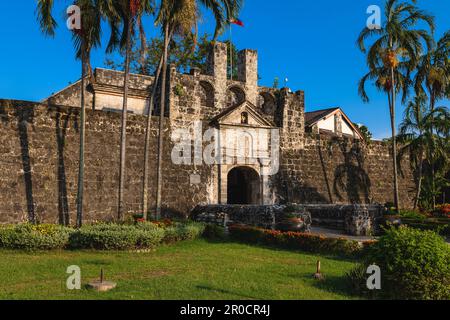 Fort San Pedro, una struttura militare di difesa a Cebu, Filippine Foto Stock