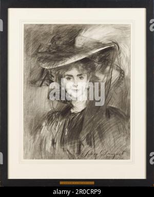 Ritratto della Baronessa de Meyer (1872?-1929), 1900-1910. John Singer Sargent (d.1925) Foto Stock