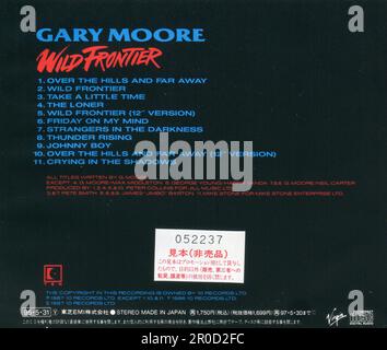 CD: Gary Moore – Wild Frontier. (VJCP-3047), Promo, rilasciato il 31 maggio 1995. Foto Stock