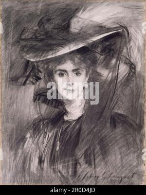 Ritratto della Baronessa de Meyer (1872?-1929), 1900-1910. John Singer Sargent Foto Stock
