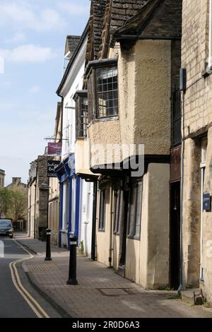 Intorno a Cirencester una piccola cittadina nelle Cotswolds UK Foto Stock