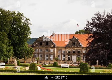 Giardino barocco Blankenburg nelle montagne Harz Foto Stock