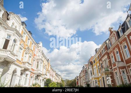 Il quartiere Südstadt, il quartiere Gründerzeit, Bonn, la Renania Settentrionale-Vestfalia, Germania Foto Stock