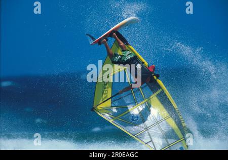 Windsurfen Foto Stock