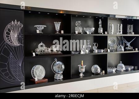 Crystal, House of Crystal, House of Waterford Crystal, Waterford, Irlanda Foto Stock