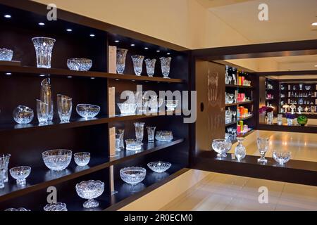 Crystal, House of Crystal, House of Waterford Crystal, Waterford, Irlanda Foto Stock